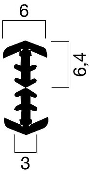 Profilquerschnitt
4001 (M 1:1)