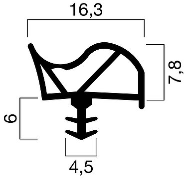 Profilquerschnitt
1027 (M 1:1)