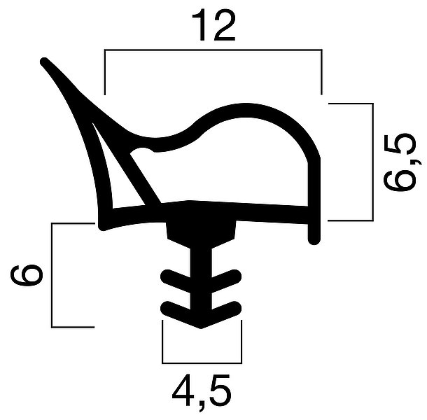 Profilquerschnitt
1019 (M 1:1)