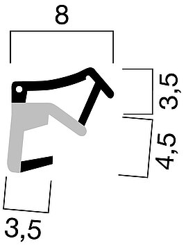 Profilquerschnitt
2615 (M 1:1)