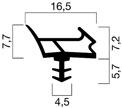 Profilquerschnitt
1023 (M 1:1)