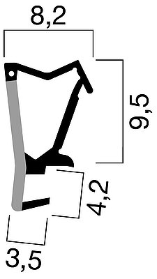 Profilquerschnitt
2613 (M 1:1)