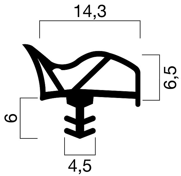 Profilquerschnitt
1012 (M 1:1)