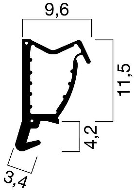 Profilquerschnitt
1041 (M 1:1)