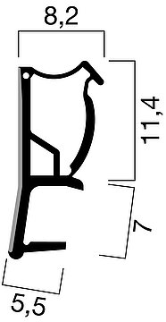 Profilquerschnitt
2037 (M 1:1)